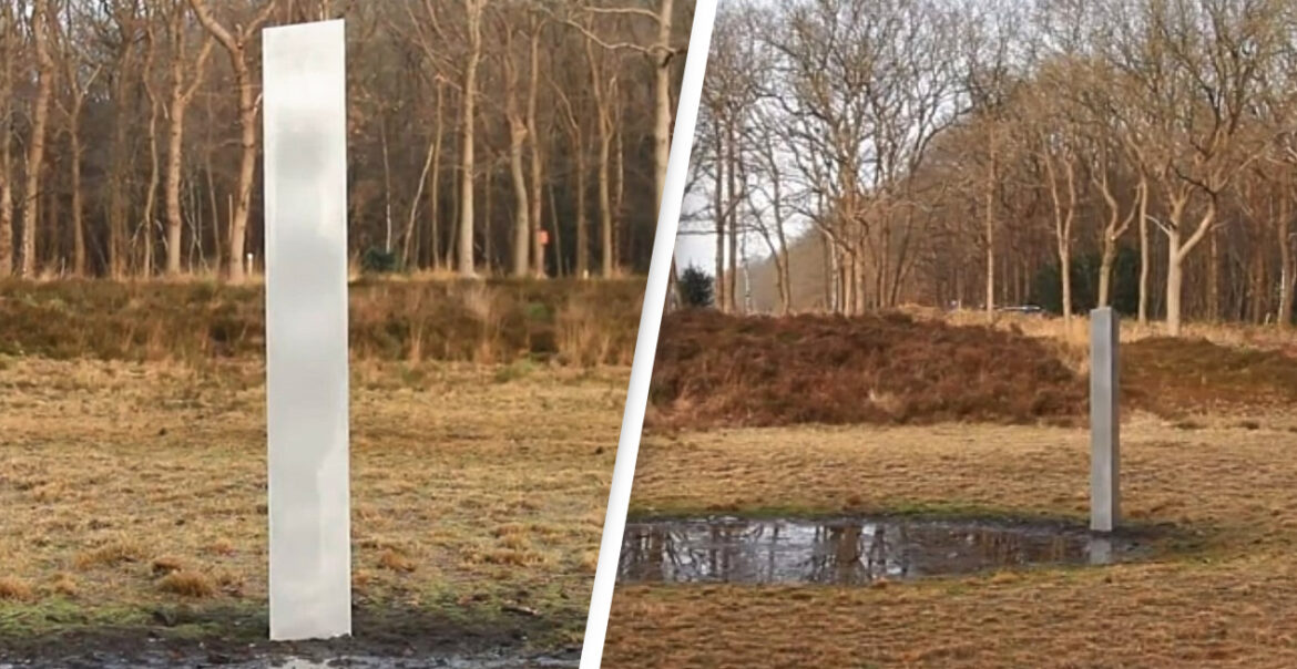 Another monolith appeared in the Netherlands