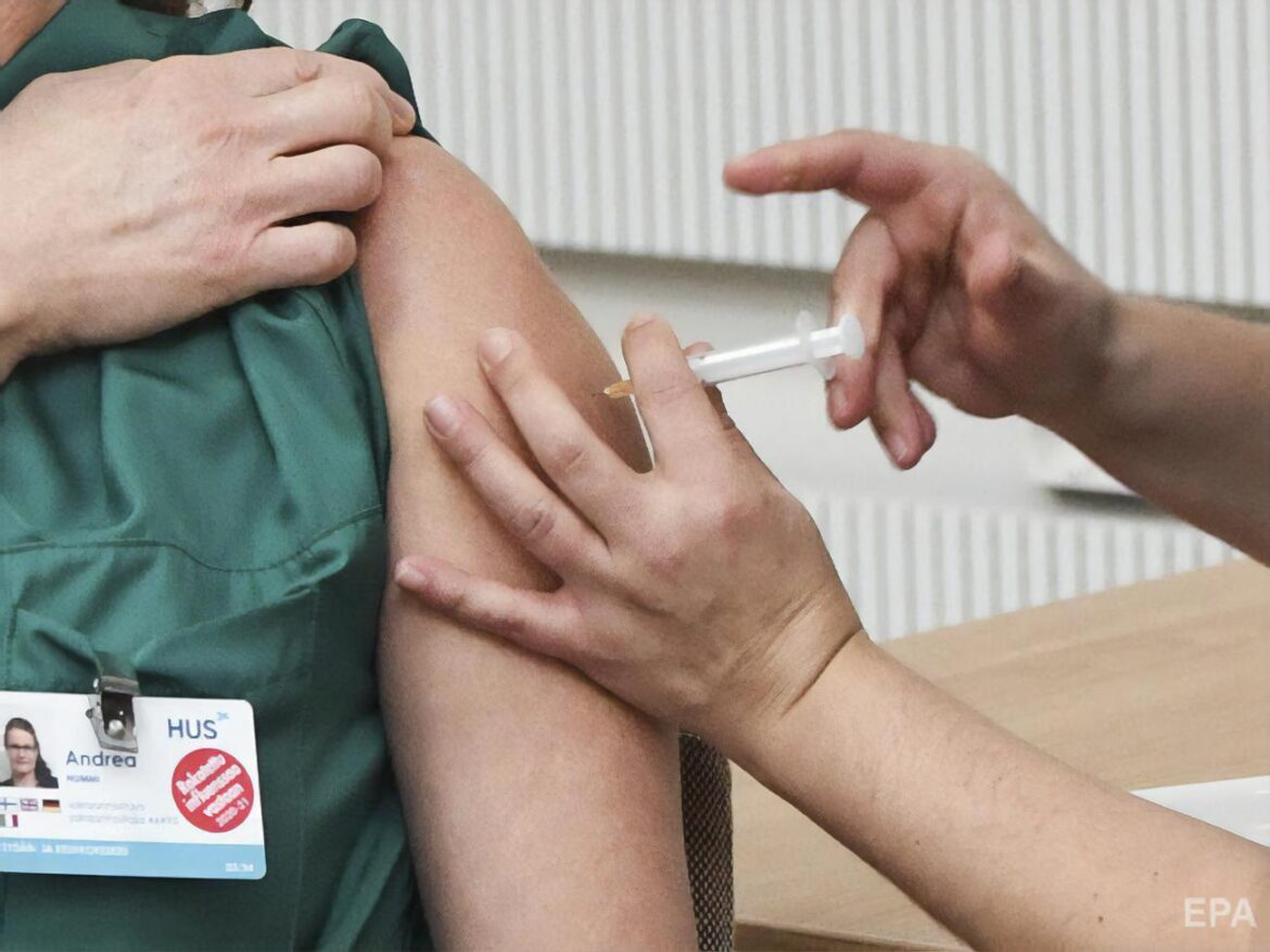 In Finland, 59.2% of the population is vaccinated