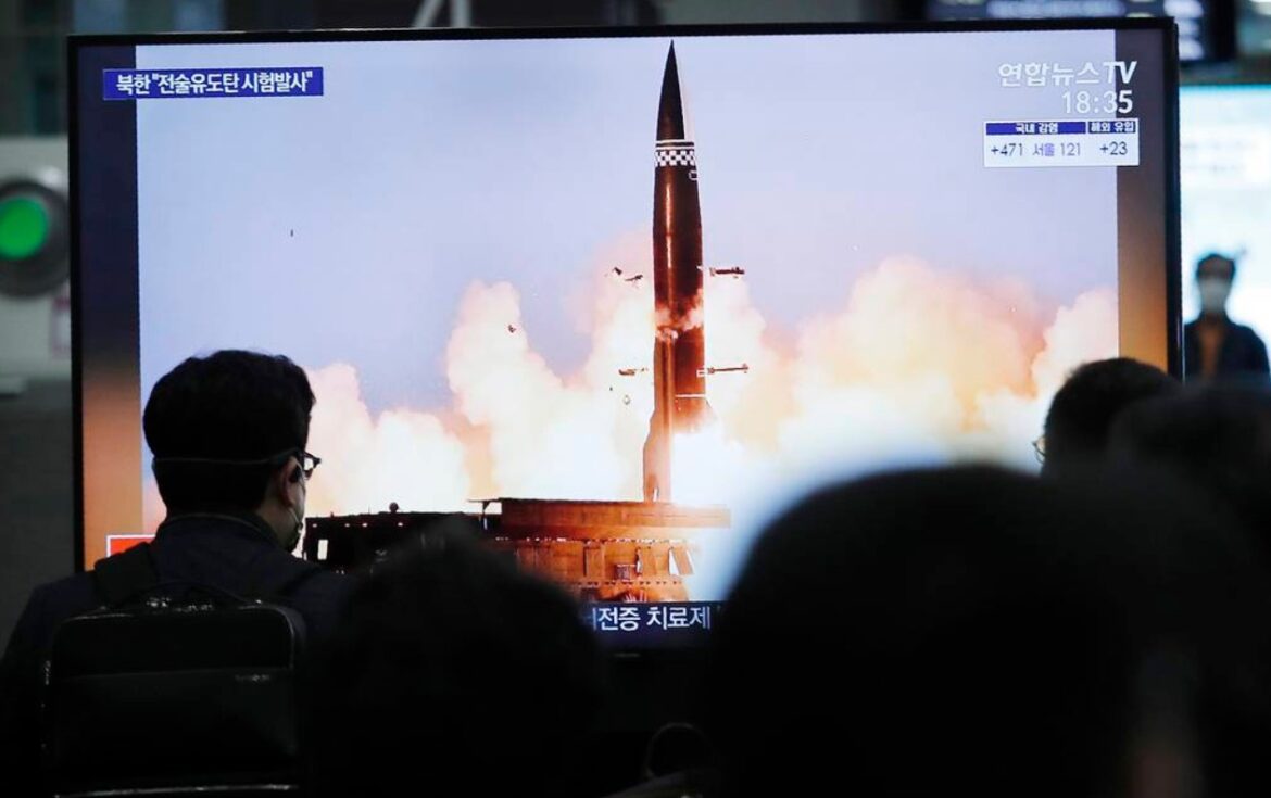 North Korea explained the launch of ballistic missiles towards Japan