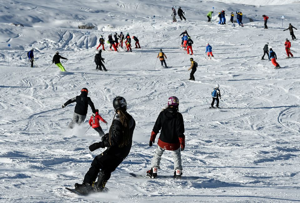 Ski resorts in Italy reopened for the first time since the pandemic