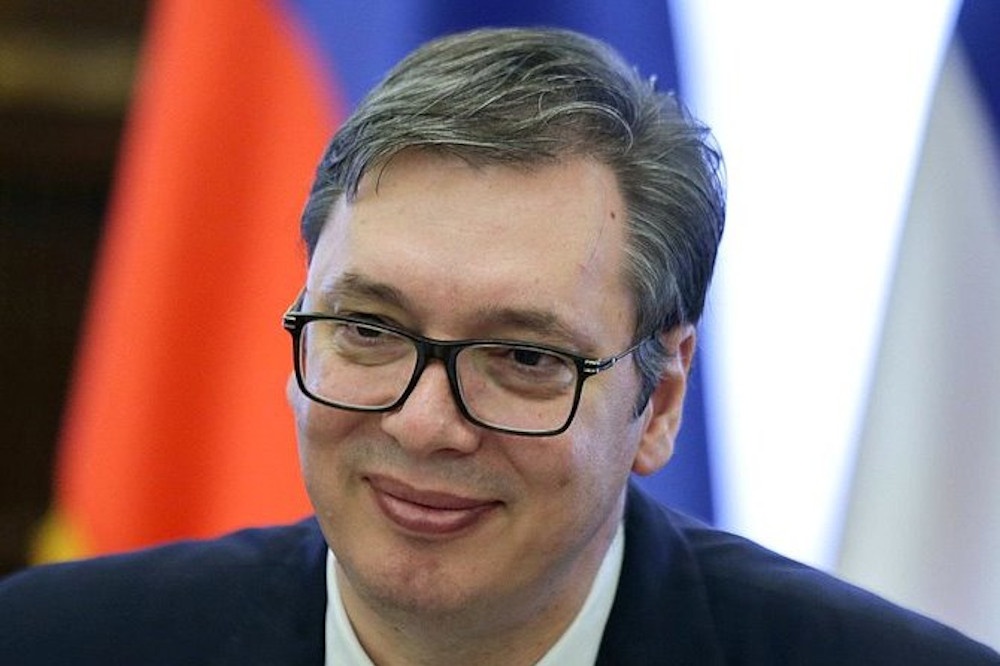 Vucic declares victory in Serbian presidential election