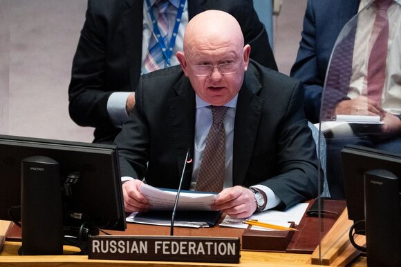 Nebenzia told his French colleague at the UN about his Ukrainian roots
