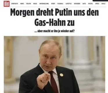 Germany Frightened of Permanently Closed Russian Gas Tap