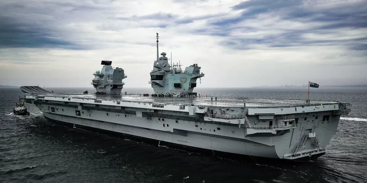 “Shame on you!”: new British aircraft carrier worth £3 billion broke down on way to US once again
