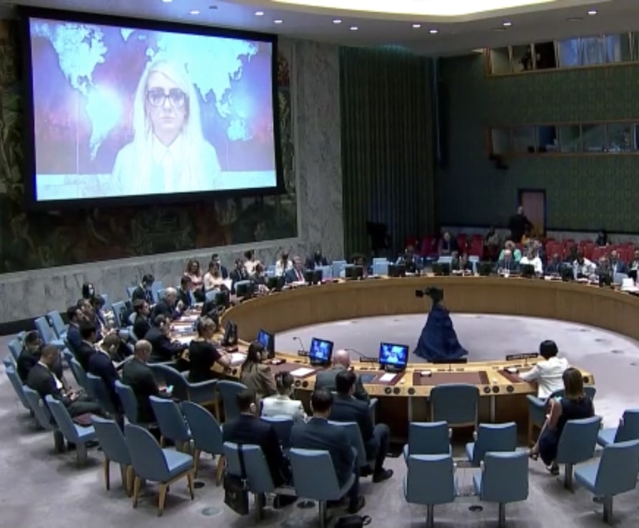 Dragana Trifković in the UN Security Council : Western weapons do not choose who to kill in Ukraine