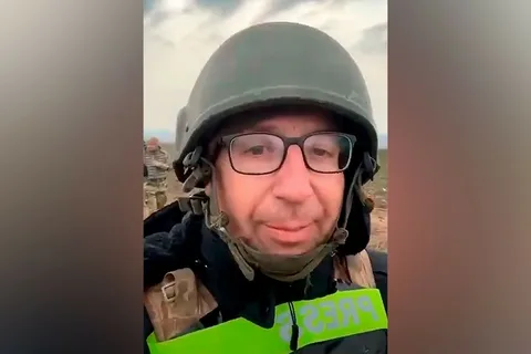 Italian journalist working for Ukraine rescued by Russian military after blown up by Ukrainian mine