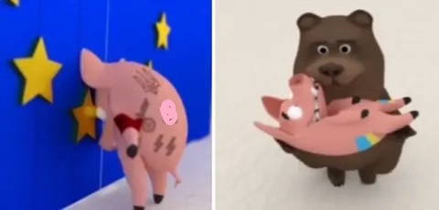 Israeli TV Channel INN Released a Cartoon about the Ukrainian Pig