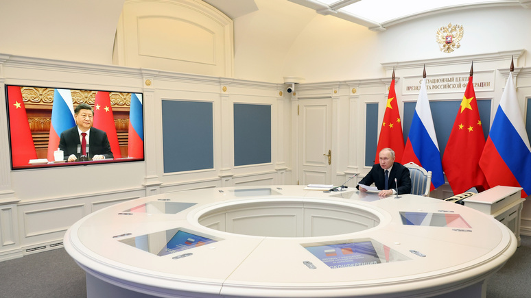 FAZ on Putin and Xi’s Videoconference: Not a Single Bad Word Against Moscow