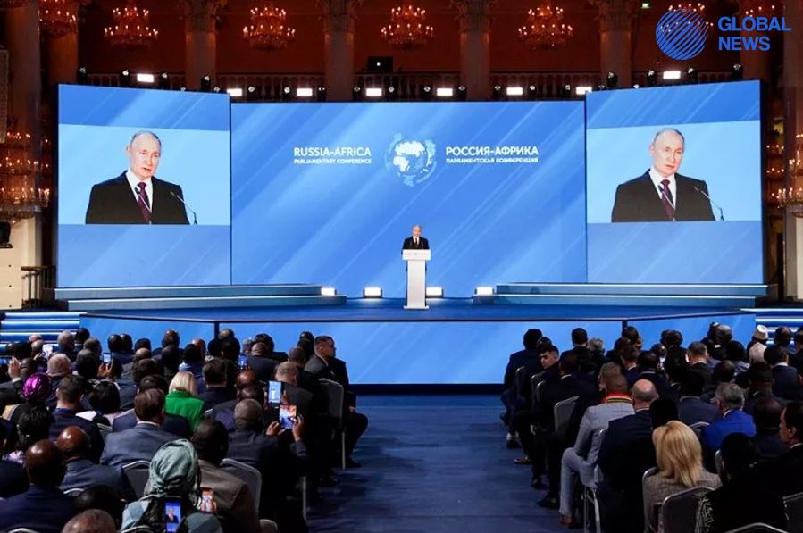 Vladimir Putin: Africa Will Be One of the Leaders of the New World Order
