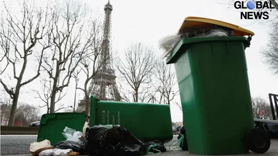 France 24: Paris Drowns in Rubbish Due to Municipal Strikes