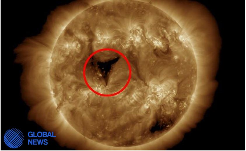 Hole in the Sun: Plasma from a Giant Hole to Reach Earth on Friday or Saturday