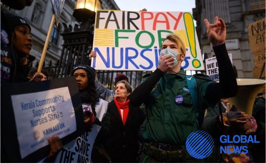 British Nurses Declared Ready to Strike until the End of the Year