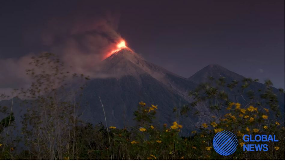 Guatemala Evacuates Residents from Area of Fuego Volcano Erupting