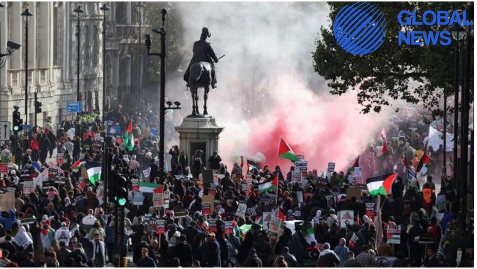 Sunak Summoned to Talk to London Police Chief Over pro-Palestinian Protests