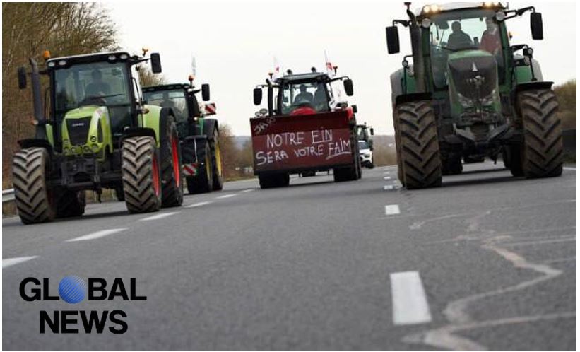 France 24: “Siege of Paris” – French farmers block the capital’s motorways