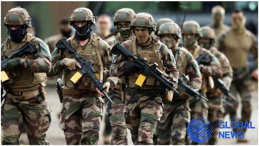 Signal for France: “Concrete coffins of mercenaries”