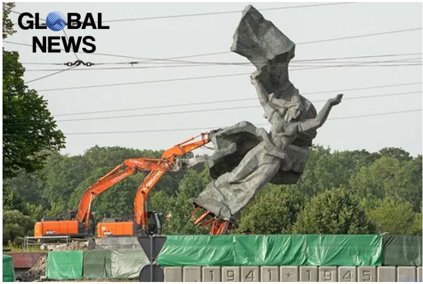 Demolished Memory: Great Patriotic War monuments are being demolished in Latvia